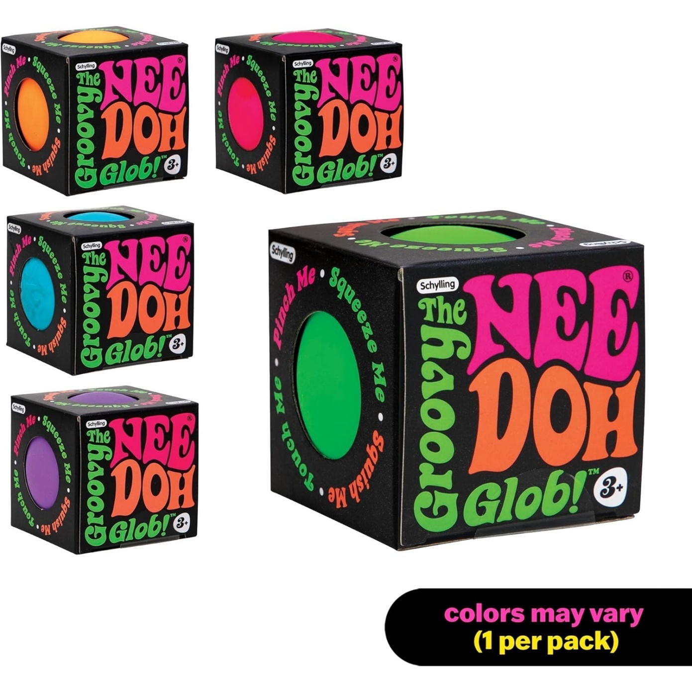 NeeDoh Original Sensory Ball - Pink - Image 9